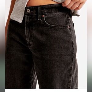 Abercrombie & Fitch The Baggy Low Rise Curve Love size 25